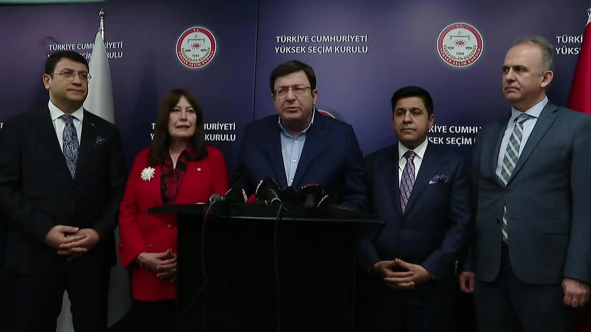 CHP Genel Başkan Yardımcısı Muharrem Erkek, Millet İttifakı siyasi partilerinin