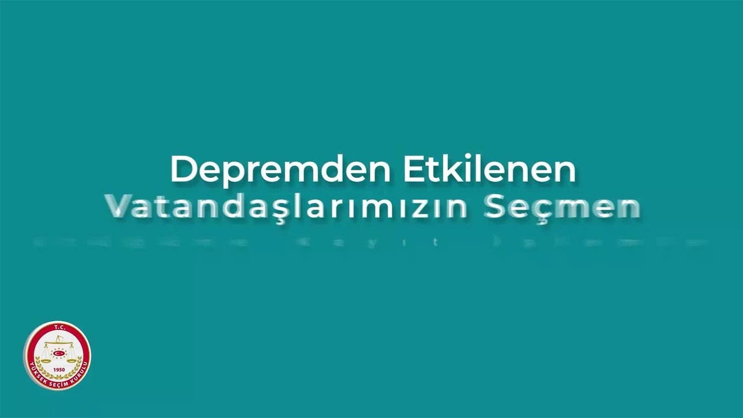 Yüksek Seçim Kurulu’nun (YSK) 14 Mayıs’ta yapılacak seçimler için 20