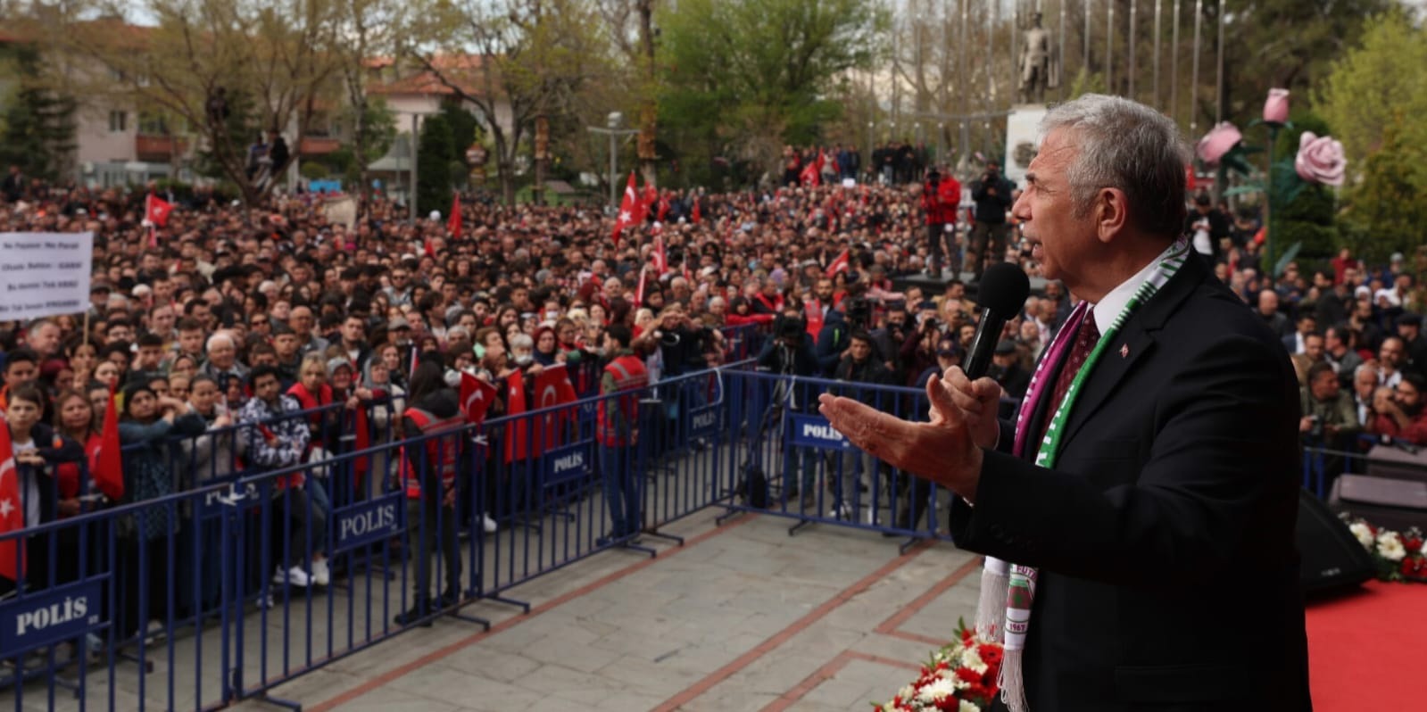 Ankara Büyükşehir Belediye (ABB) Başkanı Mansur Yavaş, Isparta’da; “Bu saatten