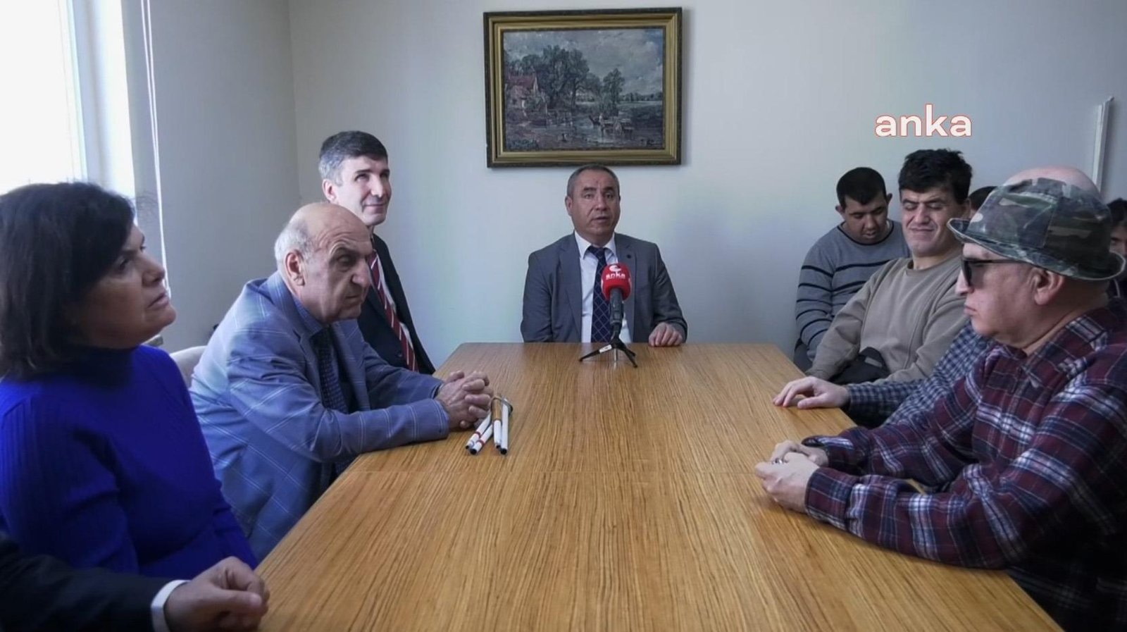 Altınokta Körler Derneği Başkanı Fermani Kurtel, 14 Mayıs’ta yapılacak seçimlere