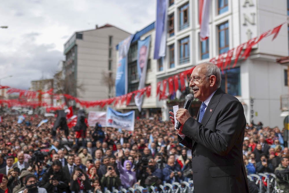 Millet İttifakı Cumhurbaşkanı Adayı ve CHP Genel Başkanı Kemal Kılıçdaroğlu,