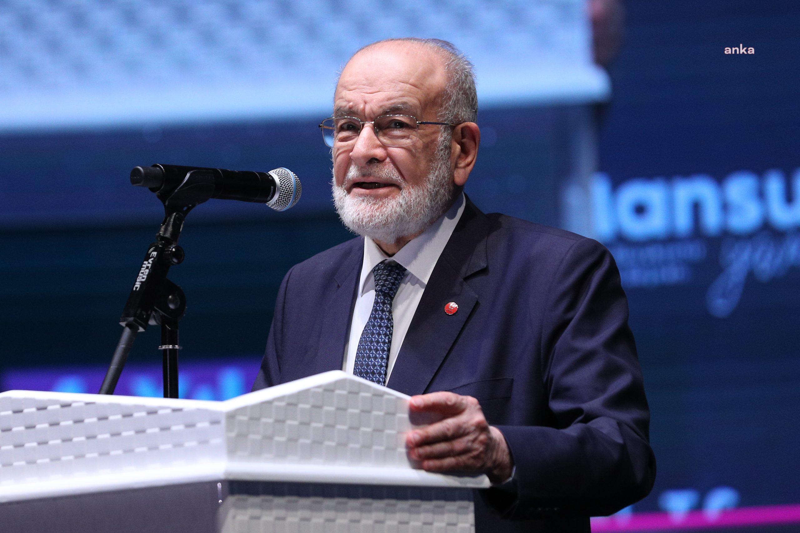 Karamollaoğlu: “Eğer Elleri Tutulmasaydı, Ben Eminim Ki Çok Daha Büyük Projeleri Bu Geçmiş 4 Sene Zarfında Gerçekleştirmiş Olacaklardı” Saadet Partisi Genel Başkanı Temel Karamollaoğlu, Ankara Büyükşehir Belediyesi’nin ‘4.