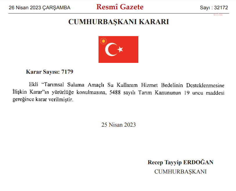 ciftcilerin-tarimsal-amacli-su-kullanim-bedellerinin-yarisina-devlet-destegi