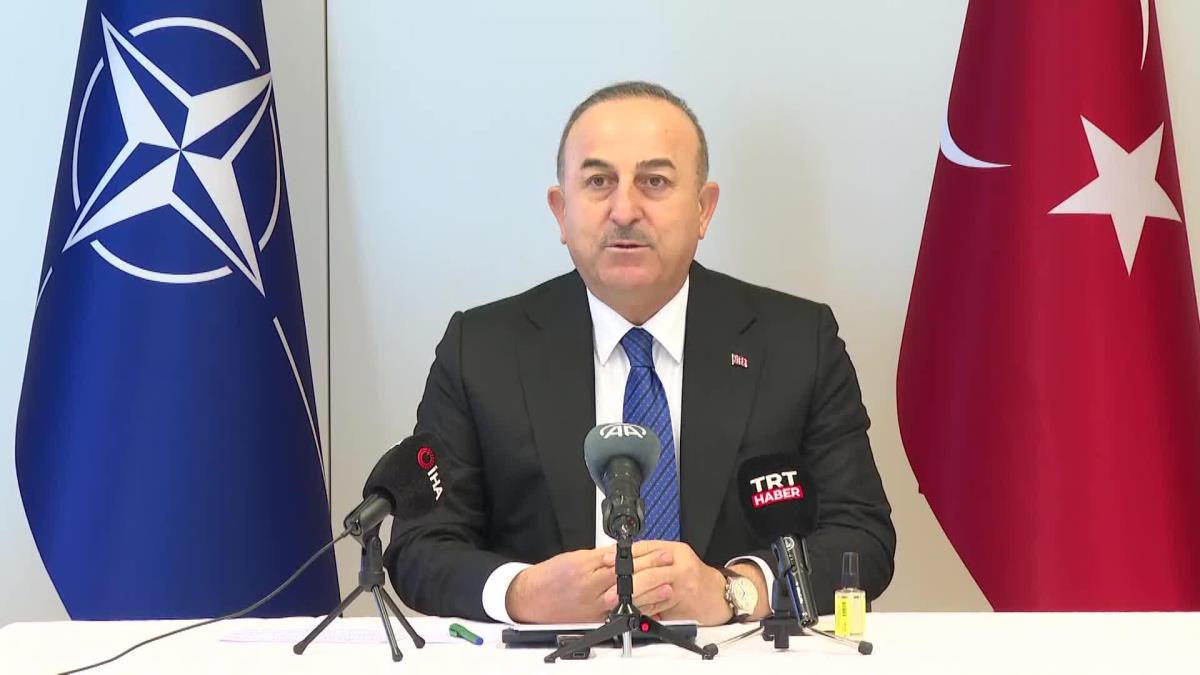Dışişleri Bakanı Mevlüt Çavuşoğlu, Brüksel'de yapılan NATO Dışişleri Bakanları Toplantısı'nın