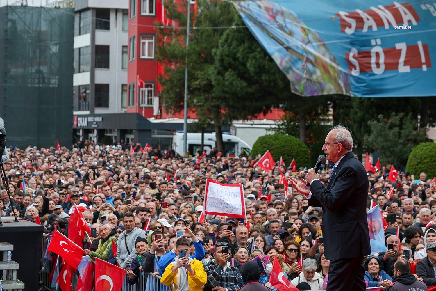 Millet İttifakı Cumhurbaşkanı Adayı ve CHP Genel Başkanı Kemal Kılıçdaroğlu,