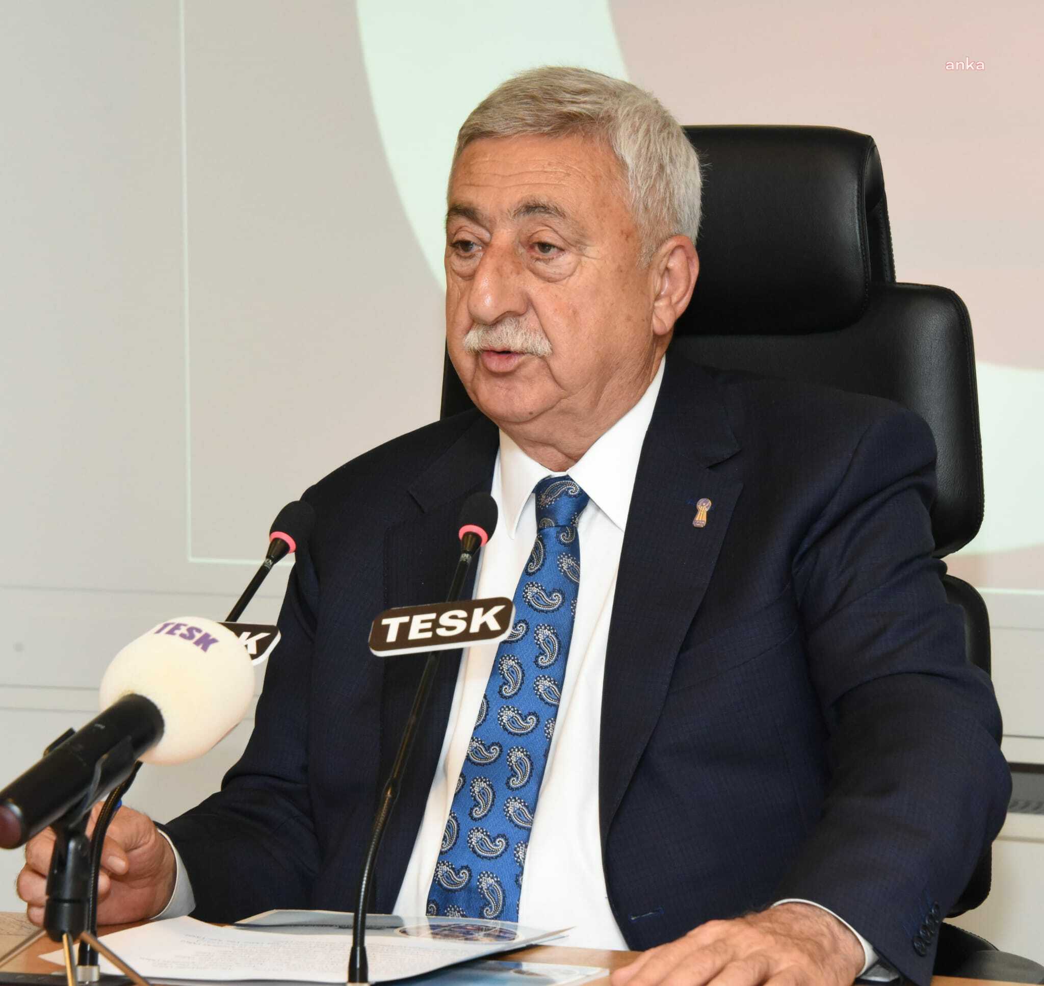 Türkiye Esnaf ve Sanatkarları Konfederasyonu (TESK) Genel Başkanı Bendevi Palandöken,