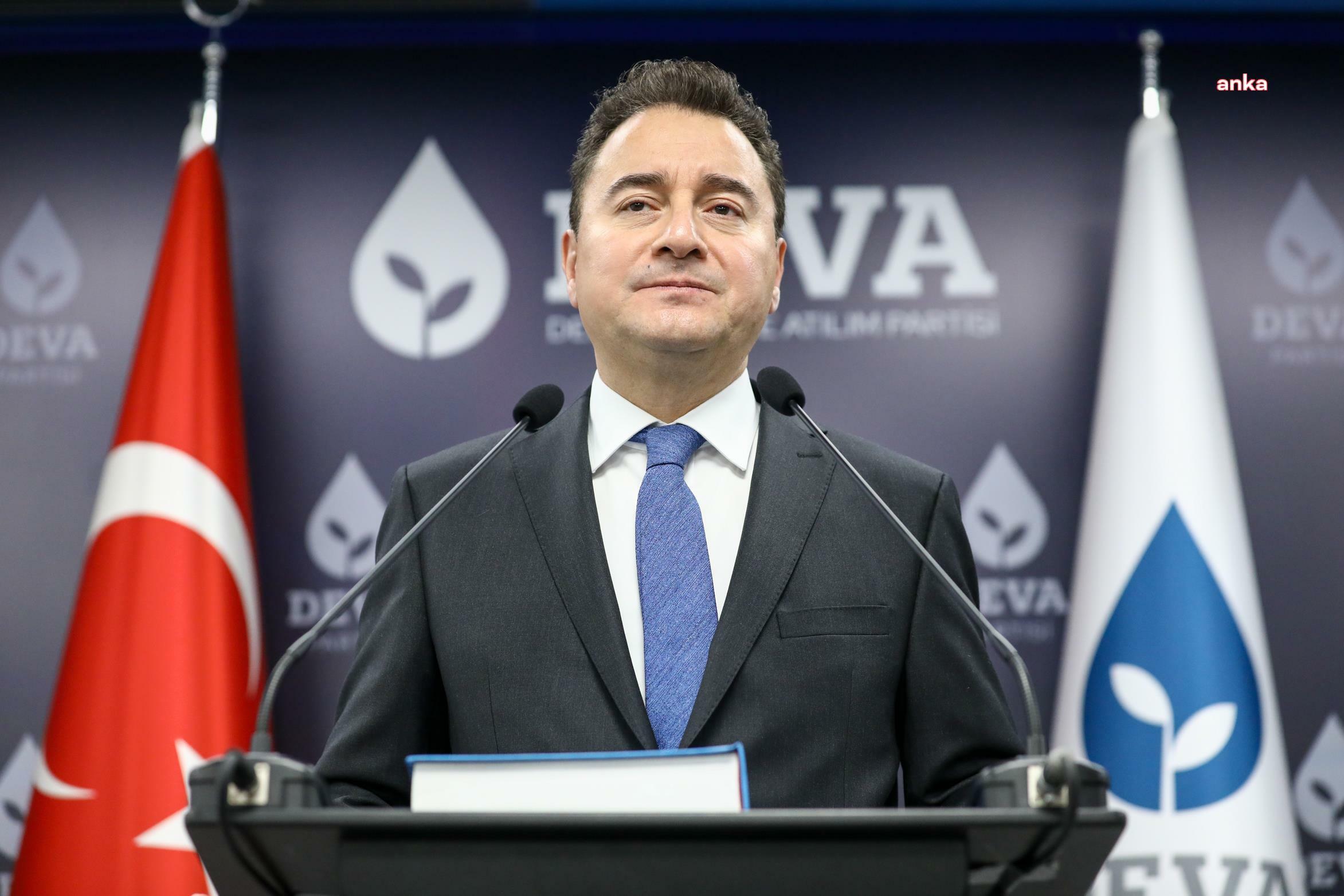 Ali Babacan: “21 Yıllık Yol Arkadaşım Sadullah Ergin İle İlgili Hatalı Bir Tartışmanın Döndüğünü Görüyorum” Demokrasi ve Atılım (DEVA) Partisi Genel Başkanı Ali Babacan, “Partimizin