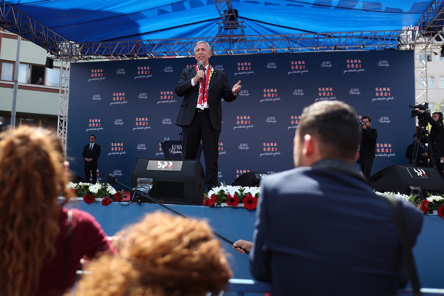 Ankara Büyükşehir Belediye Başkanı Mansur Yavaş, Eskişehir’de, "Alışmışlar yine her