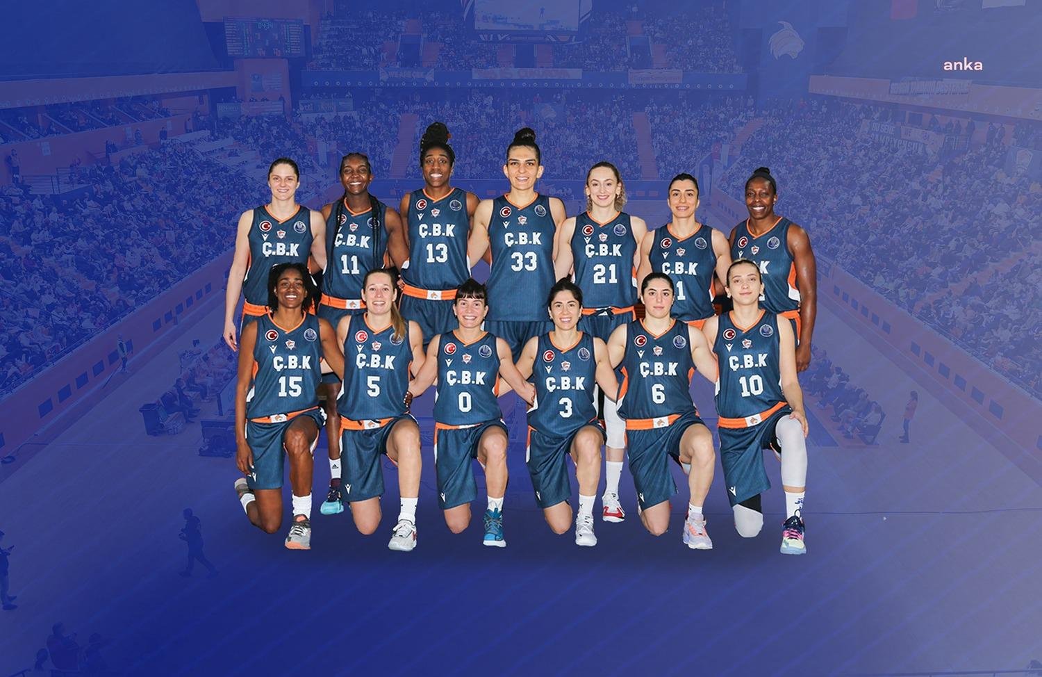 Çukurova Basketbol Kulübü(ÇBK) Mersin Yenişehir Belediyesi, Çekya’da oynanacak Euroleague Women