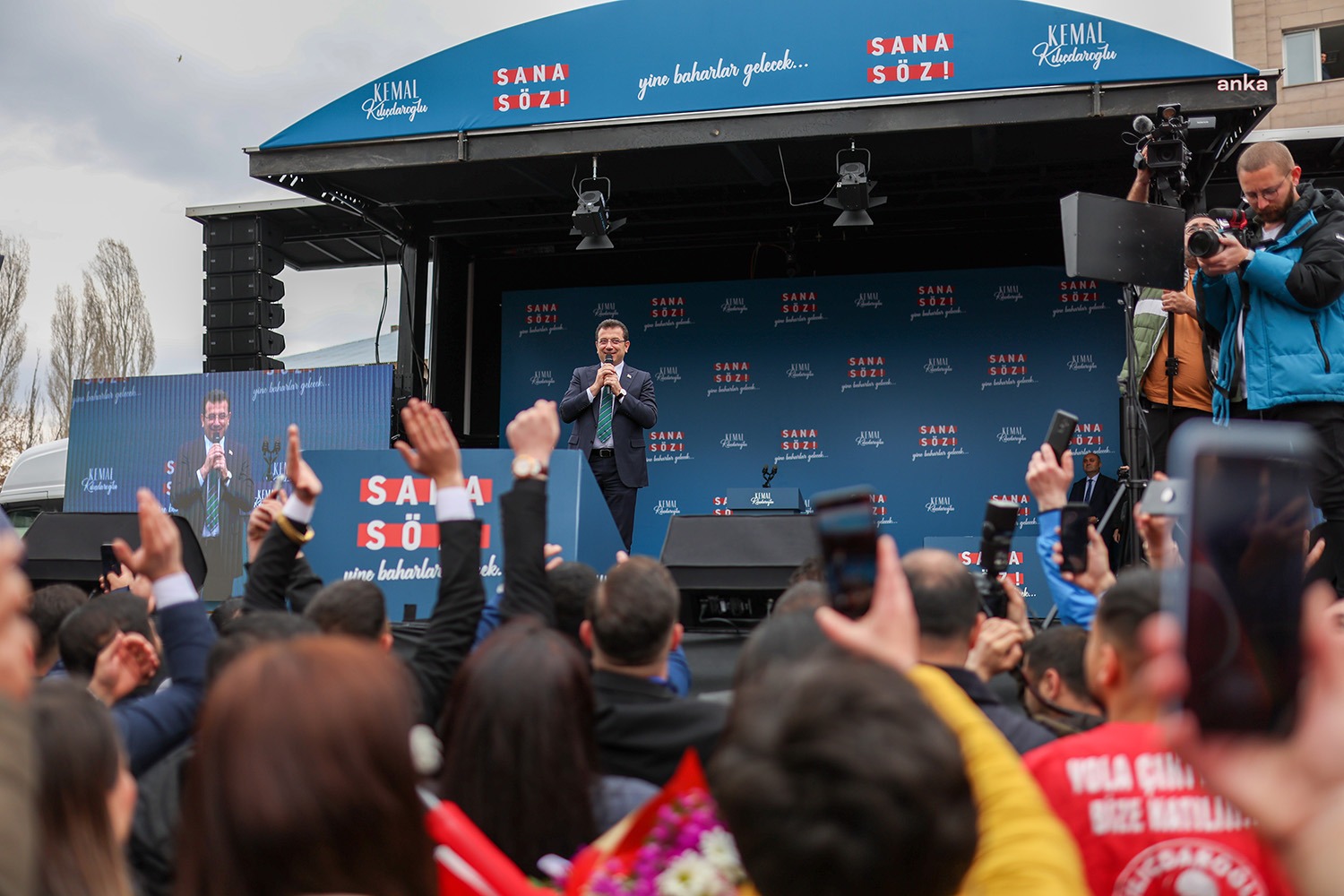 İstanbul Büyükşehir Belediye (İBB) Başkanı Ekrem İmamoğlu, Ardahan Millet Buluşması’nda