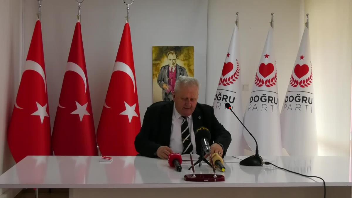 Doğru Parti Genel Başkanı Rifat Serdaroğlu, “Türkiye’de tek bir partinin