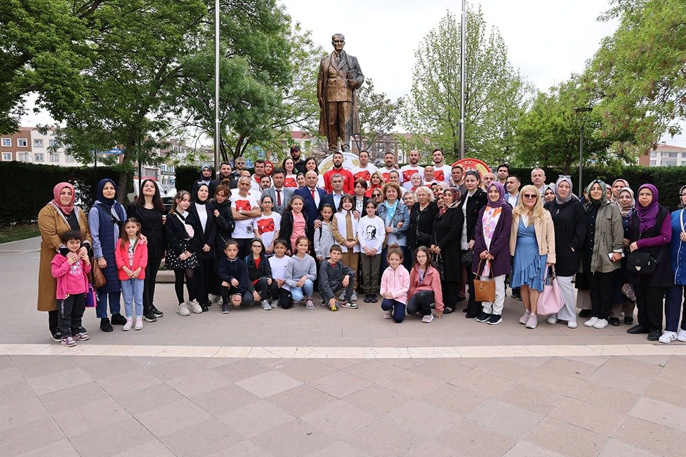 Ankara Gölbaşı’nda 19 Mayıs kutlaması 19 Mayıs Atatürk’ü Anma, Gençlik ve Spor Bayramı’nın 104. yılı