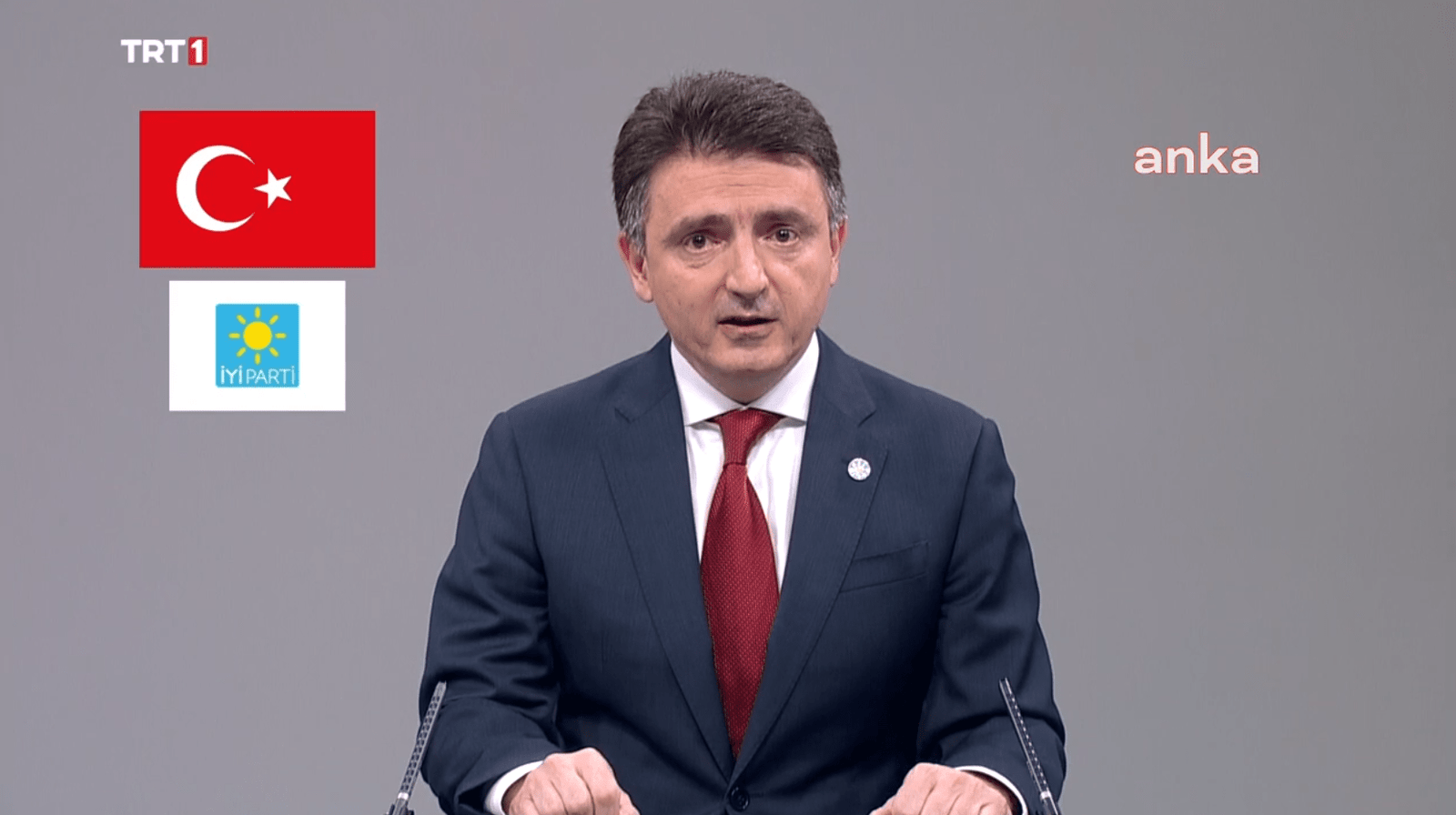 İYİ Parti Genel Başkan Yardımcısı Bilge Yılmaz, TRT’de partisi adına