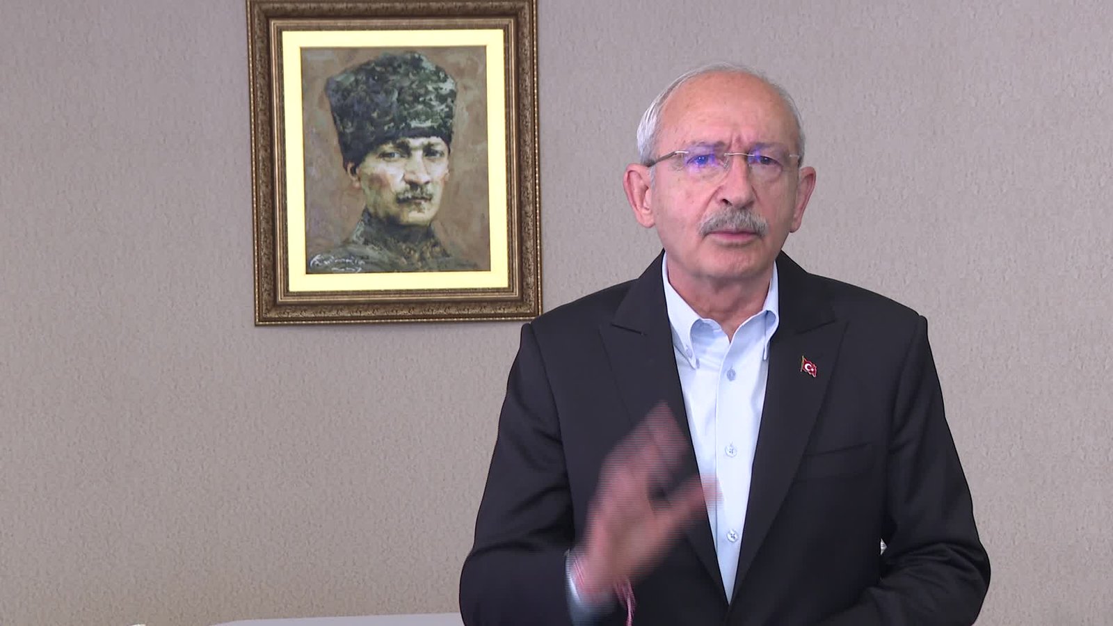 Millet İttifakı Cumhurbaşkanı Adayı ve CHP Genel Başkanı Kemal Kılıçdaroğlu,