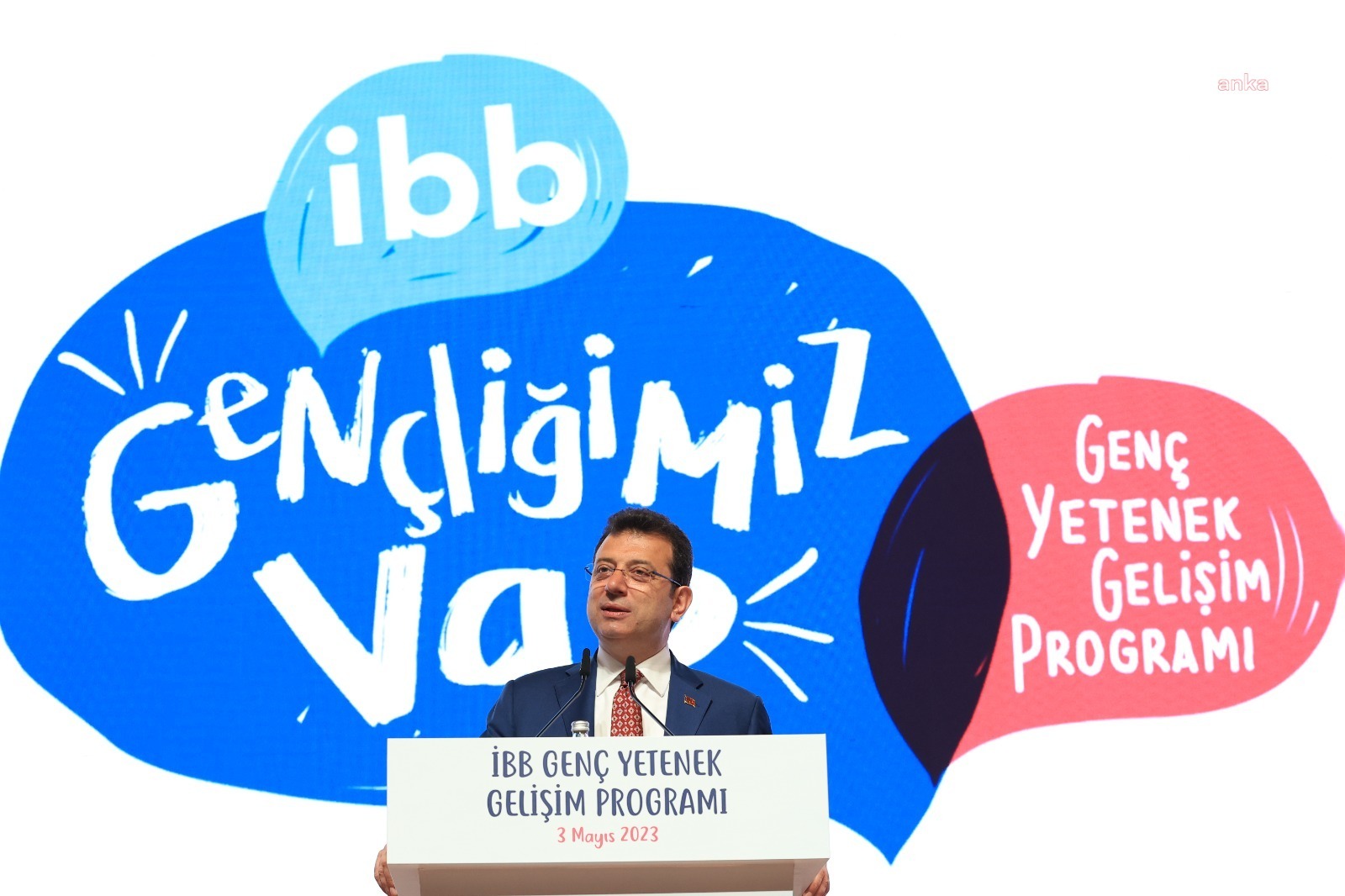 İstanbul Büyükşehir Belediye (İBB) Başkanı Ekrem İmamoğlu, üçüncüsünü düzenledikleri 'Yetenek