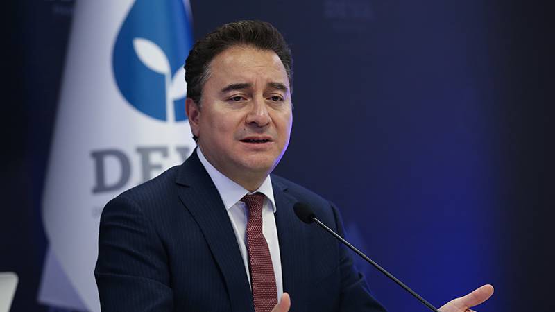 Demokrasi ve Atılım (DEVA) Partisi Genel Başkanı Ali Babacan, “Erdoğan’ın