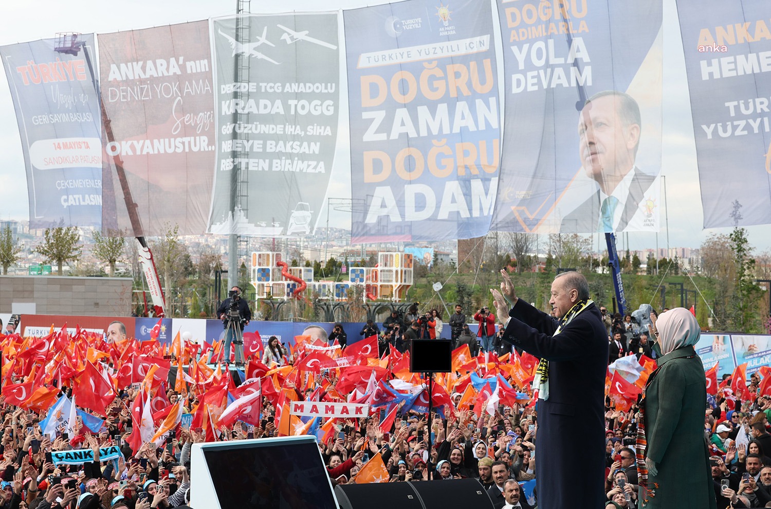 Cumhurbaşkanı ve AKP Genel Başkanı Recep Tayyip Erdoğan, Millet İttifakı