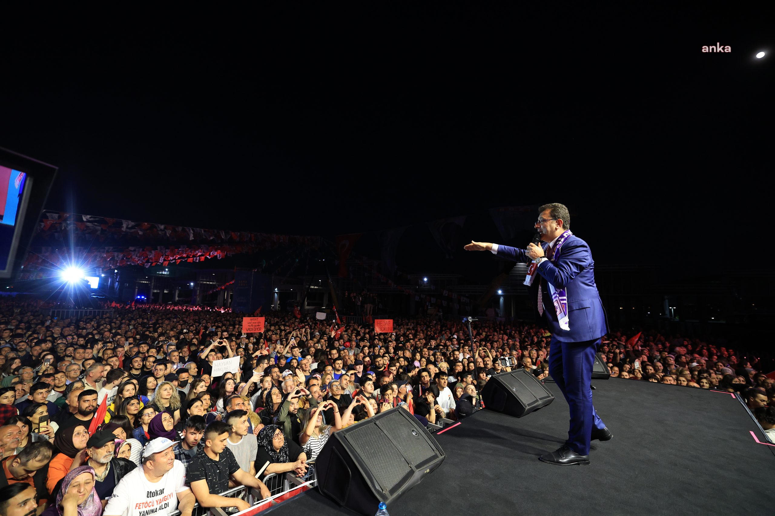 İstanbul Büyükşehir Belediye (İBB) Başkanı Ekrem İmamoğlu, Gebze mitinginde; “86
