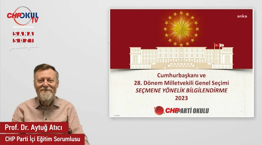 CHP Parti Okulu, seçmenlere özel olarak hazırladığı Sandık Güvenliği Eğitimi
