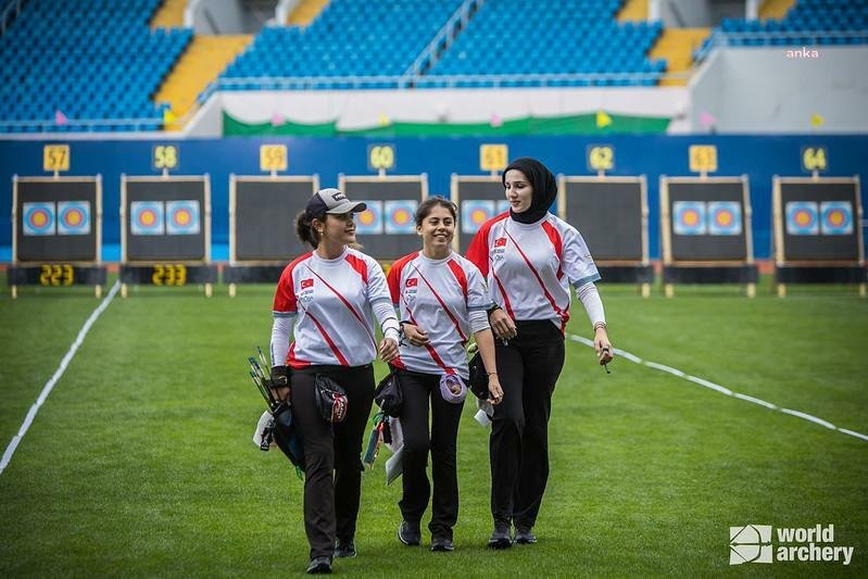 Çin’in Shanghai kentinde düzenlenen Okçuluk Dünya Kupası’nın ikinci ayağında, Muğla