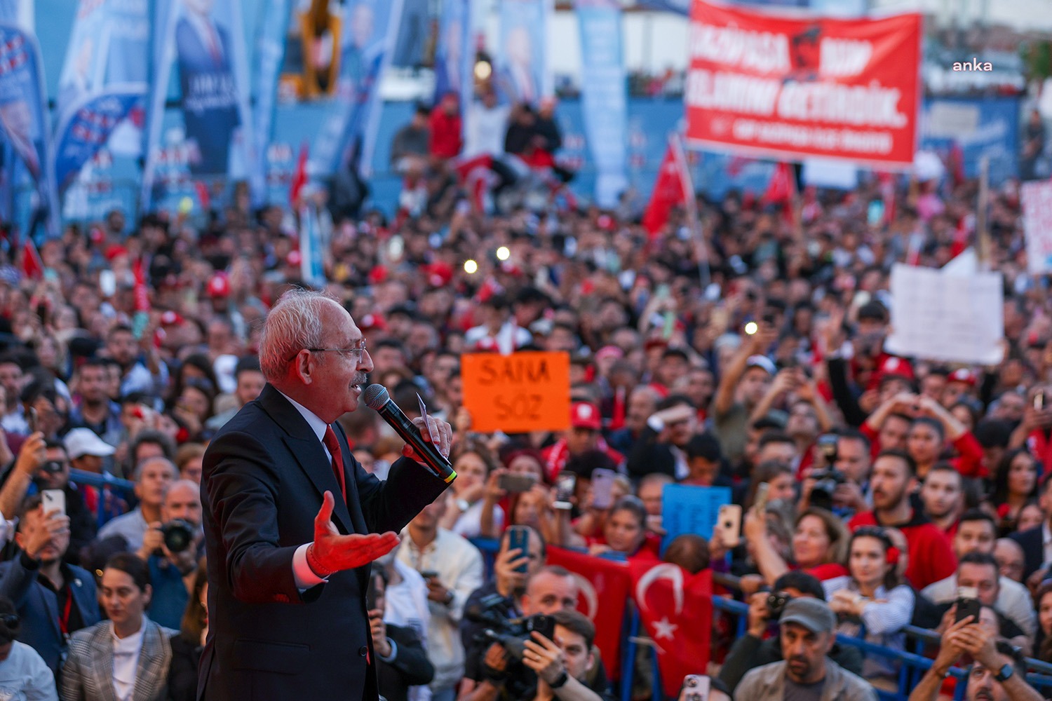 Millet İttifakı Cumhurbaşkanı Adayı ve CHP Genel Başkanı Kemal Kılıçdaroğlu,