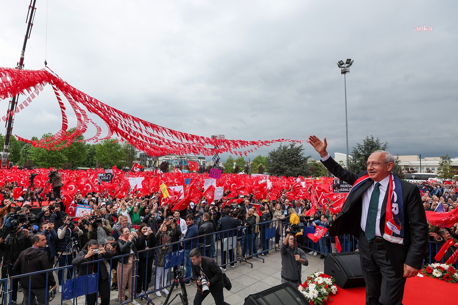 Kemal Kılıçdaroğlu, Düzce’de: “Bay Kemal Eşittir Hak, Hukuk, Adalet” Millet İttifakı Cumhurbaşkanı Adayı ve CHP Genel Başkanı Kemal Kılıçdaroğlu,