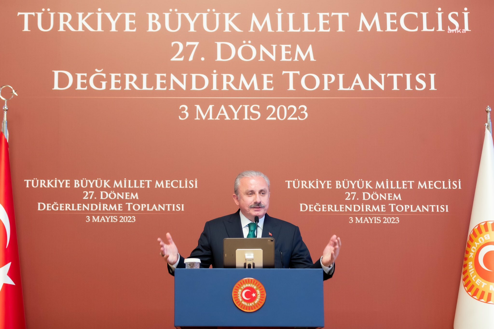 TBMM Başkanı Mustafa Şentop, İçişleri Bakanı Süleyman Soylu'nun "14 Mayıs,