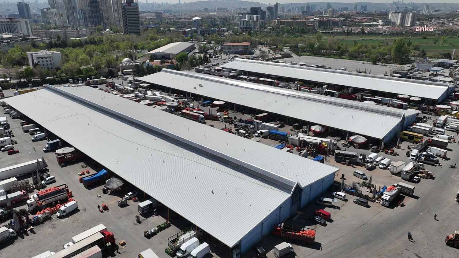 Ankara Büyükşehir Belediyesi (ABB), Ankara Sebze ve Meyve Toptancı Hali’nde