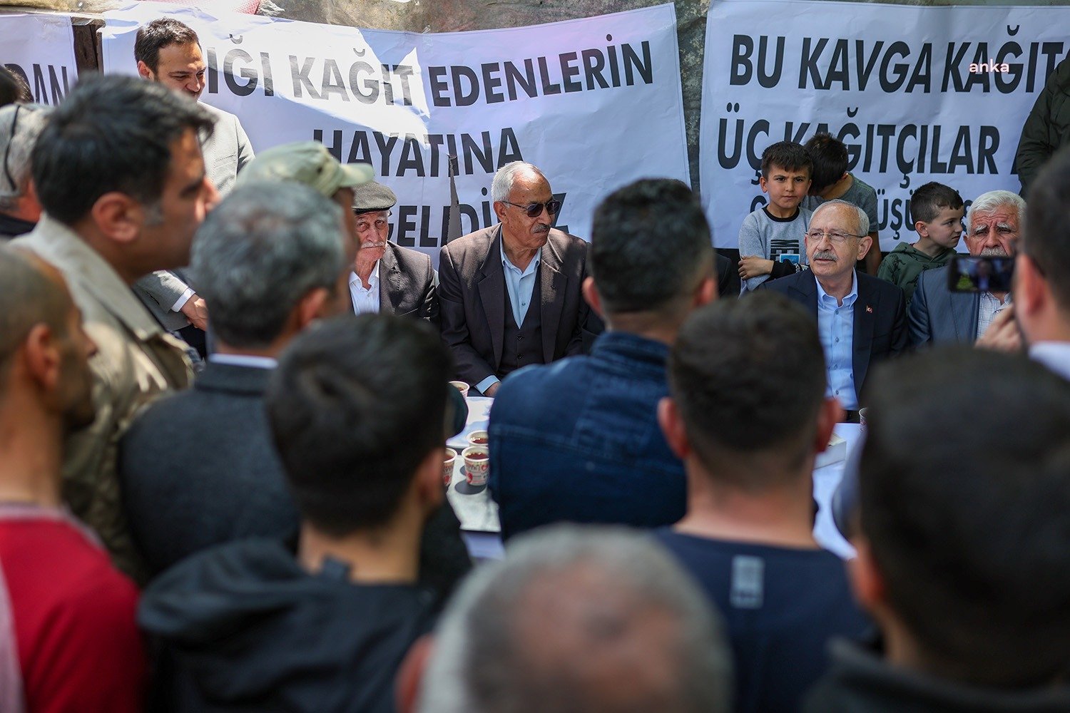 Kemal Kılıçdaroğlu, Ankara’da Geri Dönüşüm Emekçileriyle Bir Araya Geldi Millet İttifakı Cumhurbaşkanı Adayı ve CHP Genel Başkanı Kemal Kılıçdaroğlu,