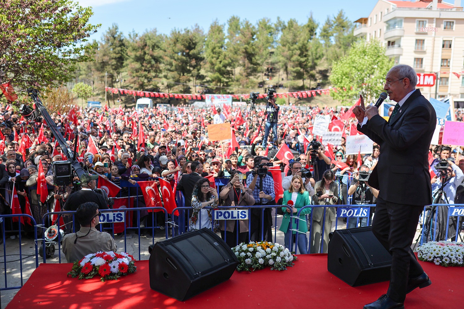 Millet İttifakı Cumhurbaşkanı adayı Kemal Kılıçdaroğlu, Sinop Boyabat’ta; “Diyorlar ki