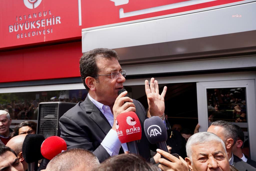 İstanbul Büyükşehir Belediye (İBB) Başkanı Ekrem İmamoğlu, 9'uncu Kent Lokantası
