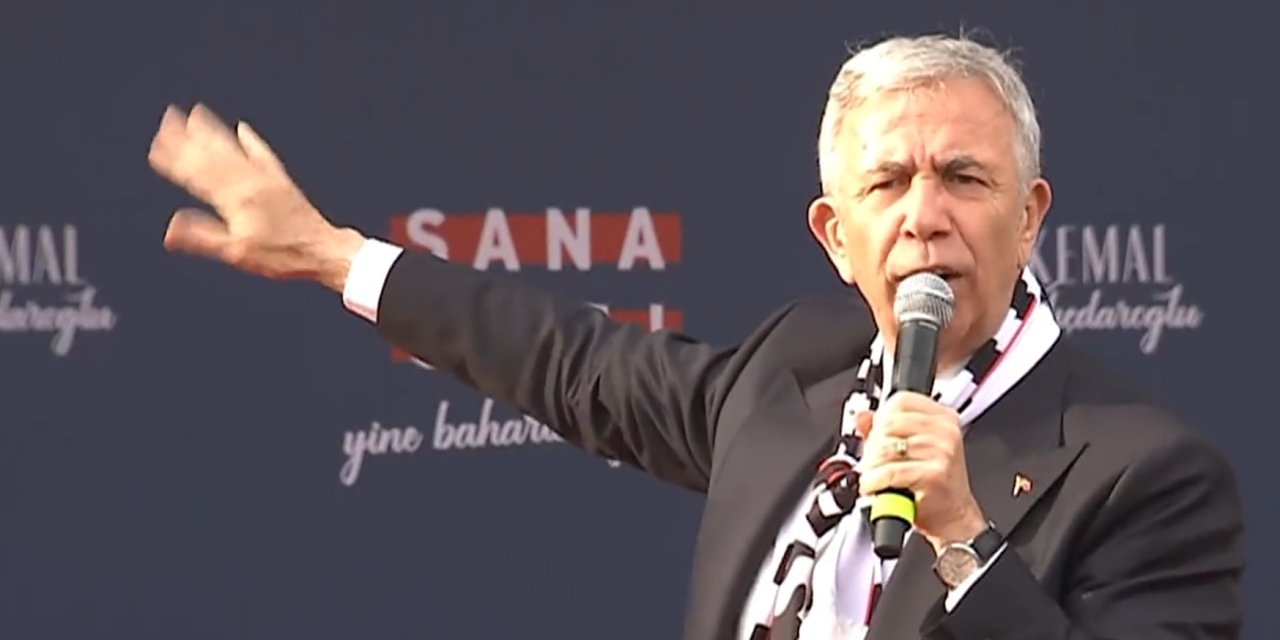 Ankara Büyükşehir Belediye Başkanı Mansur Yavaş, resmi Twitter hesabından saat