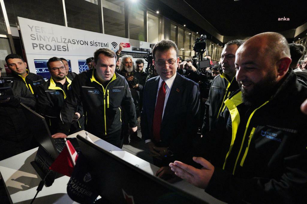 İstanbul Büyükşehir Belediyesi (İBB) Başkanı Ekrem İmamoğlu, belediye iştiraki Metro