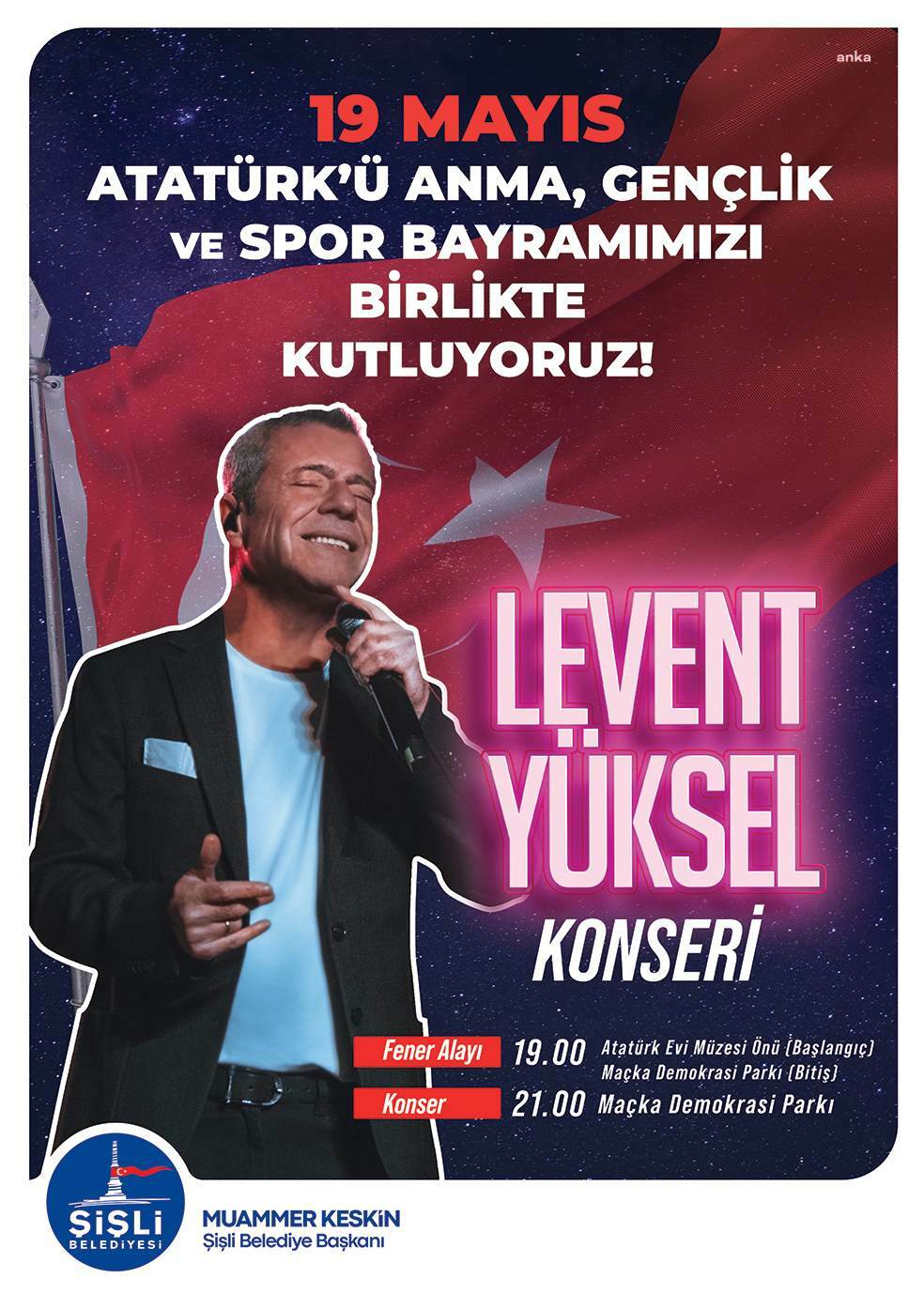 Şişli Belediyesi, Ulu Önder Mustafa Kemal Atatürk’ün 19 Mayıs 1919’ta