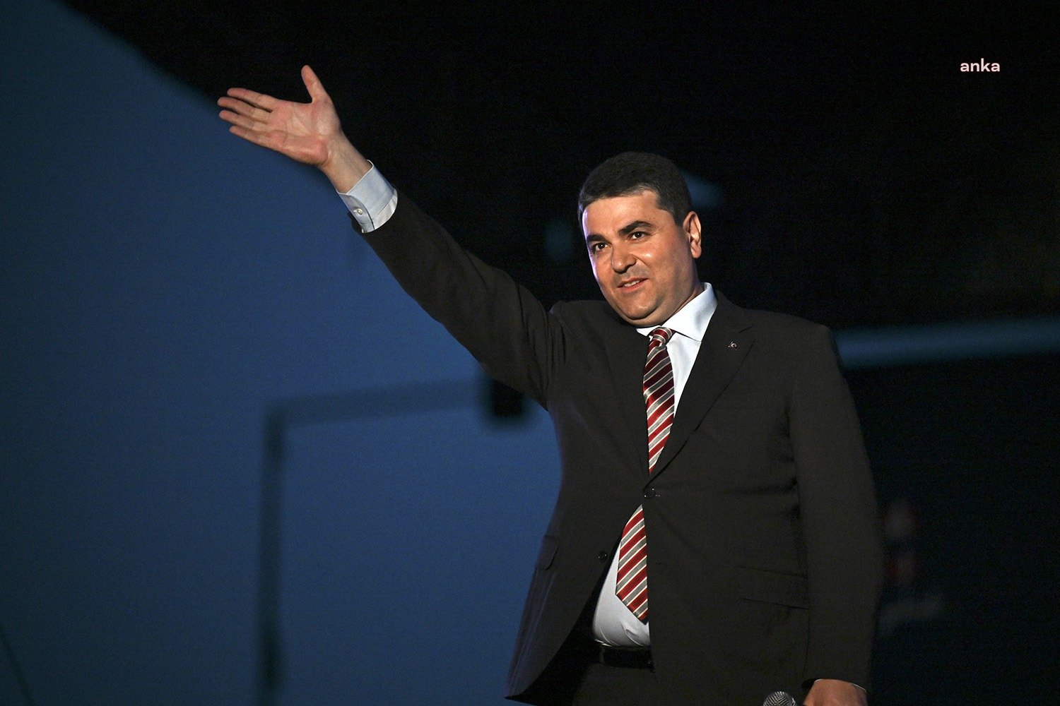 Demokrat Parti Genel Başkanı Gültekin Uysal Millet İttifakı’nın Ankara mitinginde,
