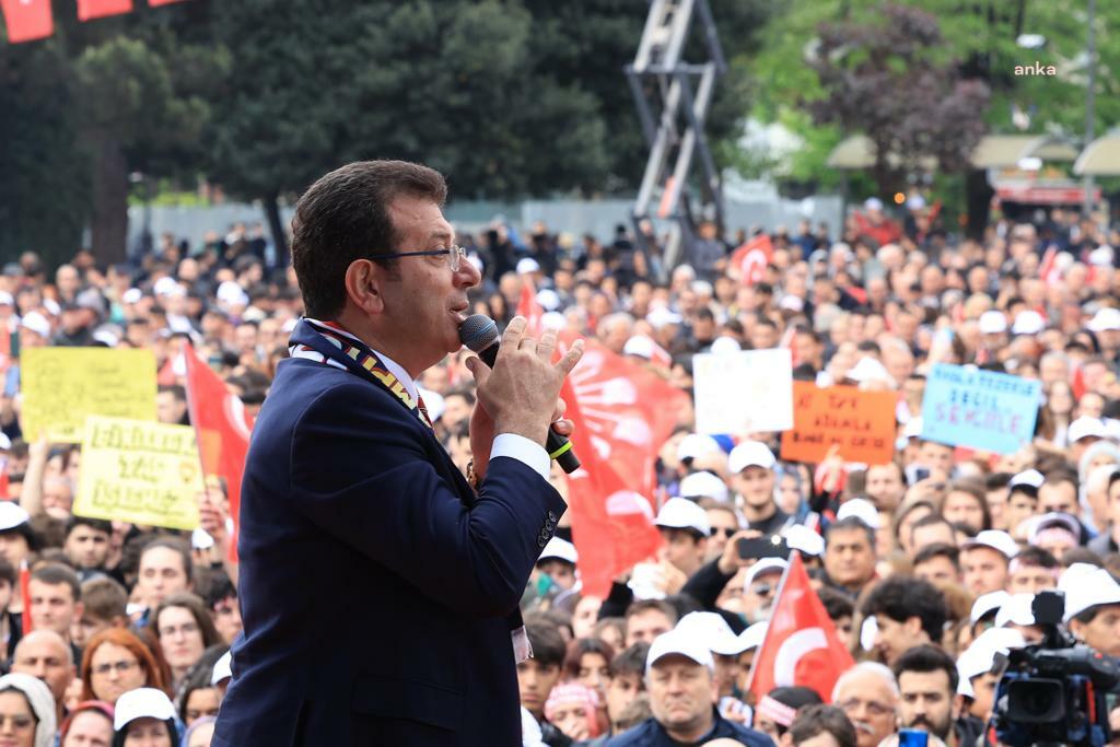 İstanbul Büyükşehir Belediye (İBB) Başkanı Ekrem İmamoğlu, Düzce’de, "Milletinden kopmuş