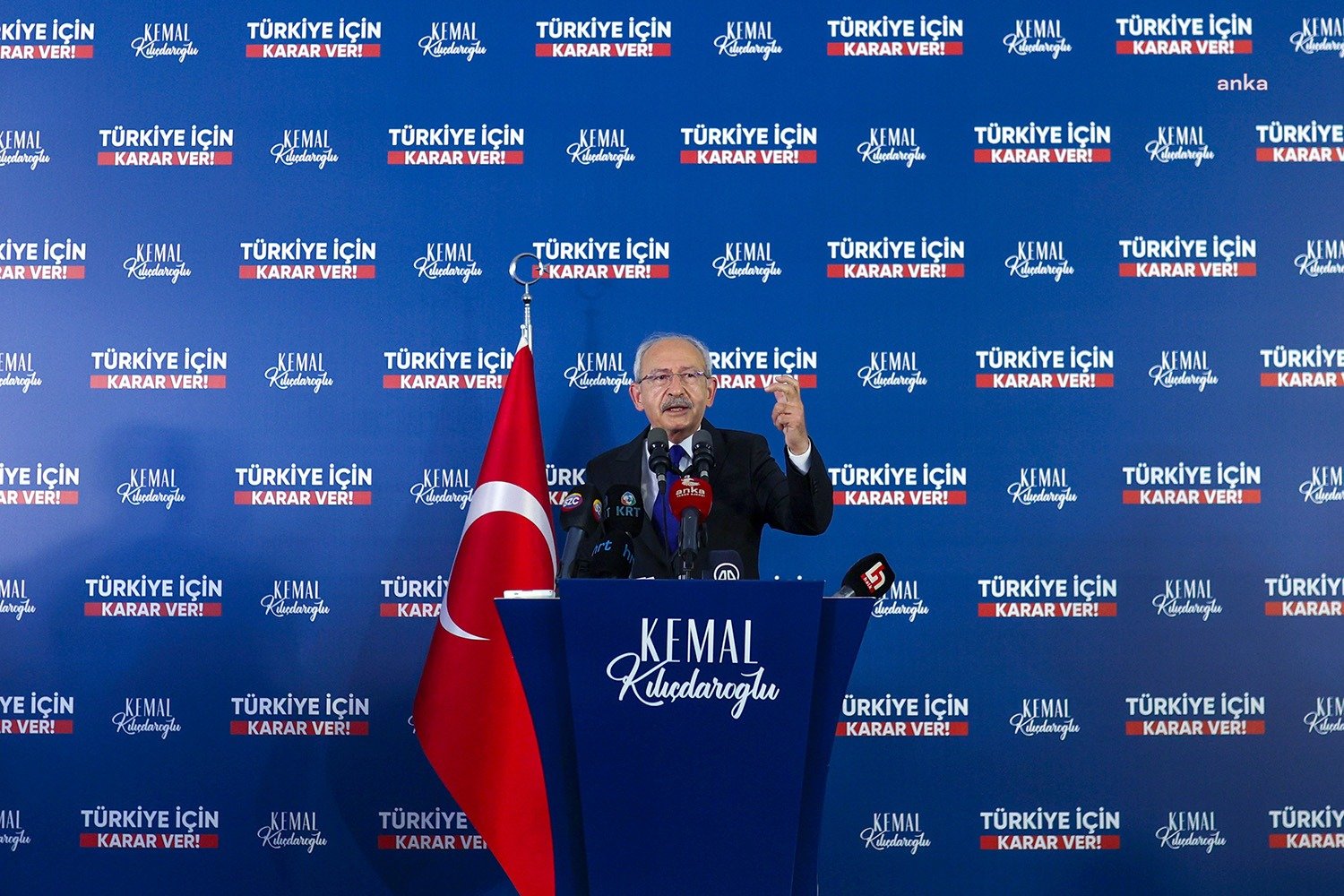 Millet İttifakı Cumhurbaşkanı Adayı ve CHP Genel Başkanı Kemal Kılıçdaroğlu,