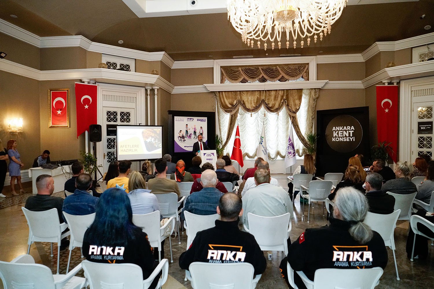 Ankara Kent Konseyi, 10-16 Mayıs Engelliler Haftası kapsamında deprem ve