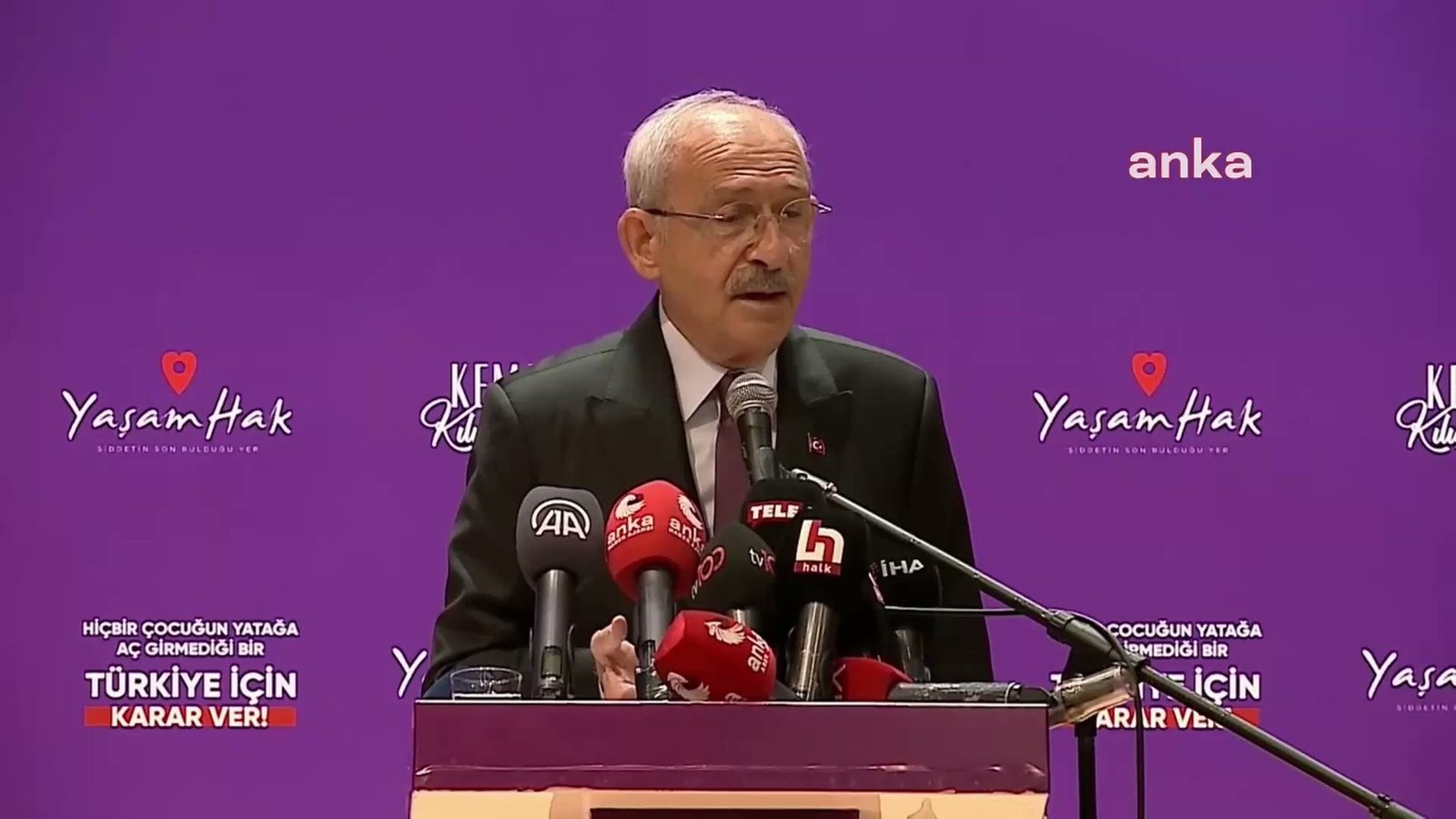 Millet İttifakı Cumhurbaşkanı adayı ve CHP Genel Başkanı Kemal Kılıçdaroğlu,