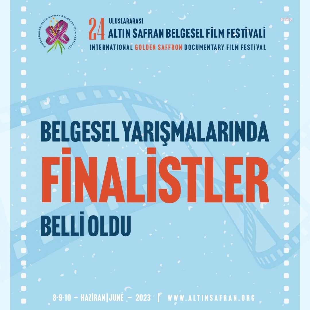 Bu yıl 24'üncüsü düzenlenecek Uluslararası Altın Safran Belgesel Film Festivali