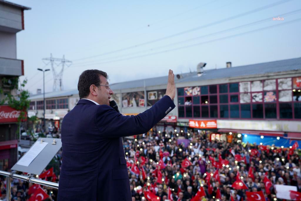İstanbul Büyükşehir Belediye (İBB) Başkanı Ekrem İmamoğlu, Üsküdar Yavuztürk Mahallesi’nde;