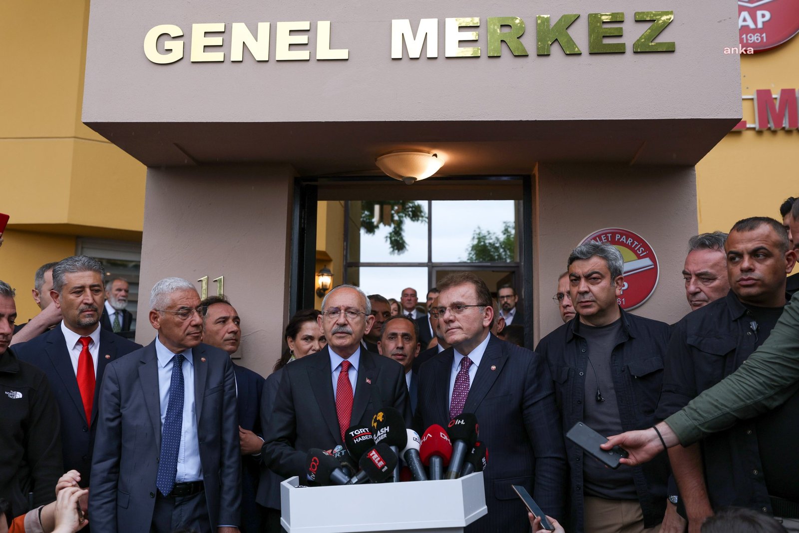 Adalet Partisi Kemal Kılıçdaroğlu’nu Destekleyecek Millet İttifakı Cumhurbaşkanı Adayı ve CHP Genel Başkanı Kemal Kılıçdaroğlu,