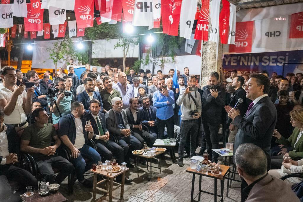 Demokrasi ve Atılım (DEVA) Partisi Genel Başkanı Ali Babacan, “Bu