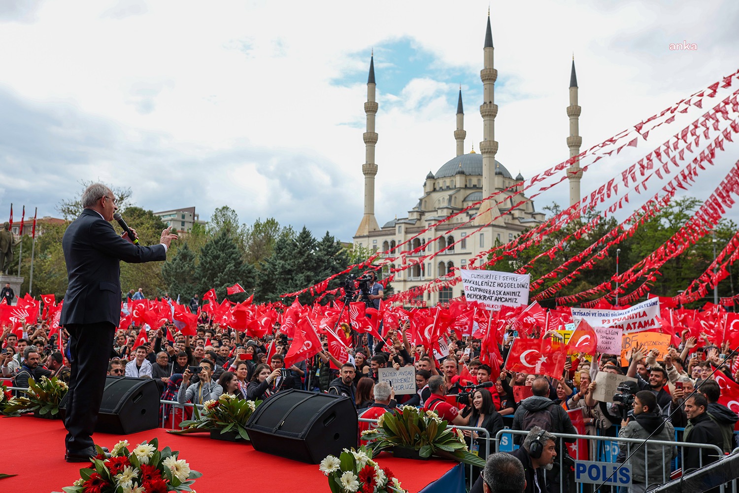 Millet İttifakı Cumhurbaşkanı Adayı ve CHP Genel Başkanı Kemal Kılıçdaroğlu,