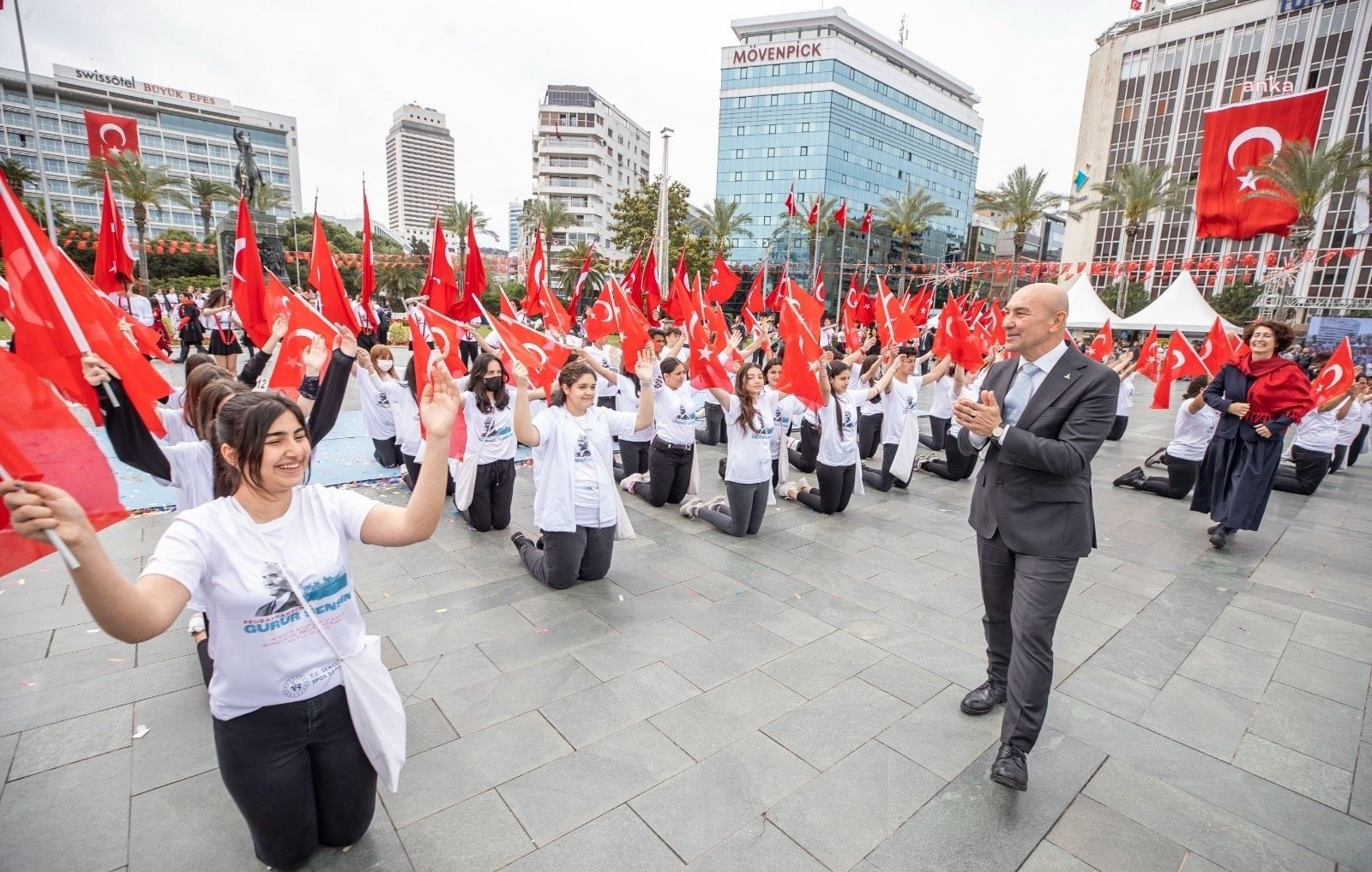 İzmir Büyükşehir Belediye Başkanı Tunç Soyer, 19 Mayıs Atatürk’ü Anma,