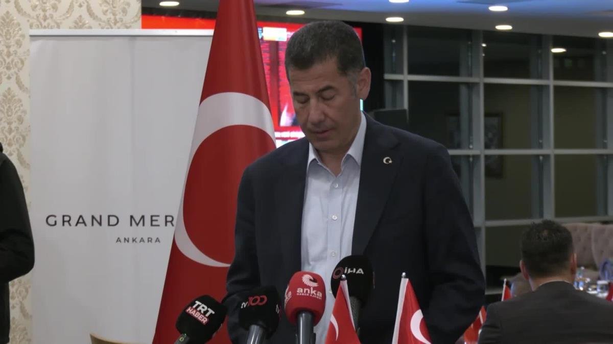 ATA İttifakı Cumhurbaşkanı adayı Sinan Oğan; “Biz de bu şartlarda,