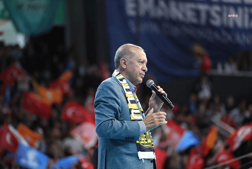Cumhurbaşkanı Recep Tayyip Erdoğan, bugün Ankara Mamak'ta; “Şimdi kafayı nereye