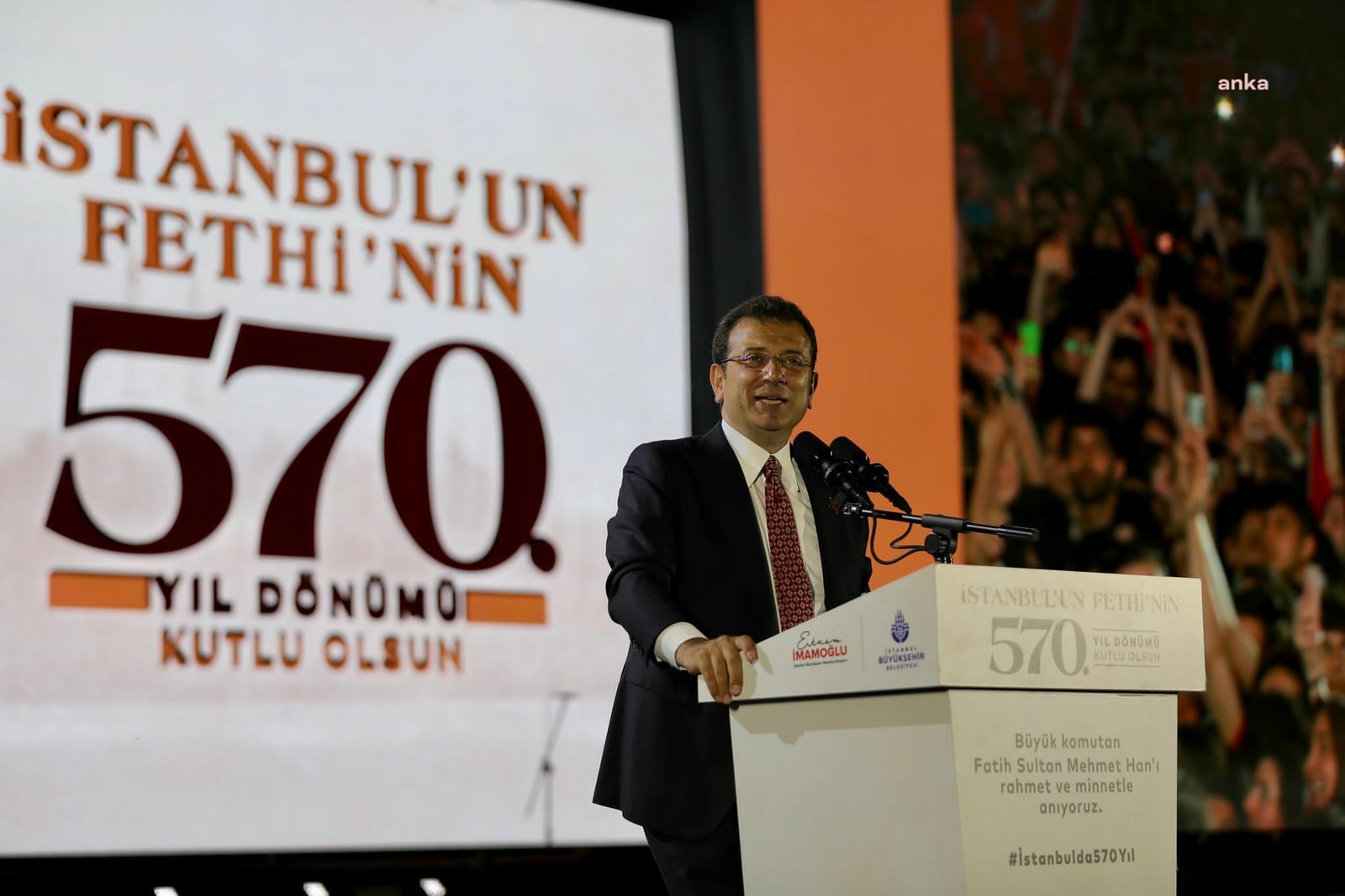 Ekrem İmamoğlu: “‘Öğrenilmiş Çaresizlikler’ Benim Defterimde Yok. Biz, O Dünyaları Artık Değiştirmek İstiyoruz” https://abone.ankahaber.net/static//video/f1432296-48e4-4106-ac12-1eb1af5d845b-720.mp4 İstanbul Büyükşehir Belediye (İBB) Başkanı Ekrem İmamoğlu, İstanbul’un fethinin