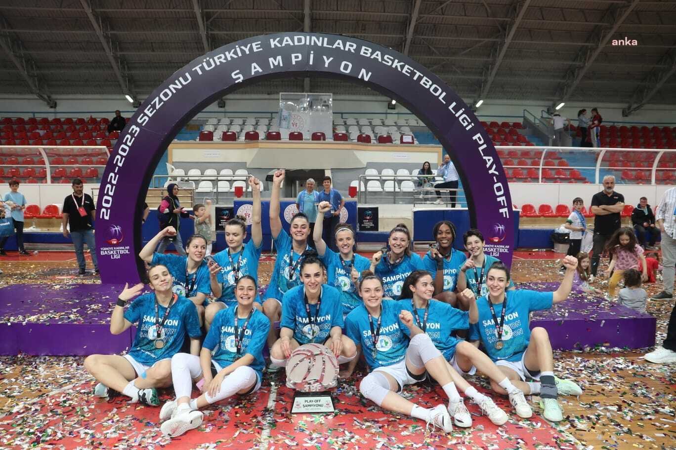 Alanya Belediyespor Antalya Güneşi’ni 57-56 mağlup ederek Türkiye Kadınlar Basketbol