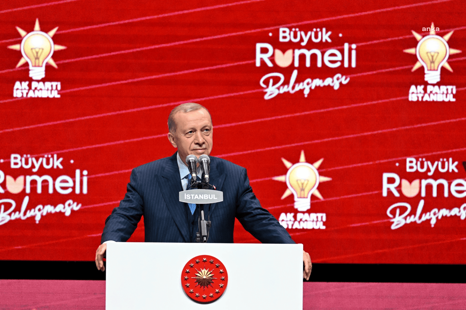 Cumhurbaşkanı Recep Tayyip Erdoğan bugün İstanbul’da; “Yetmedi, Amerika’da Birleşmiş Milletler’in